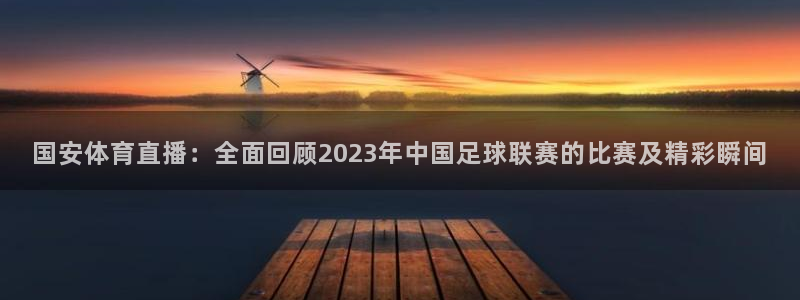新球体育即时分：国安体育直播：全面回顾2023年中国足球联赛的比赛及精彩瞬间